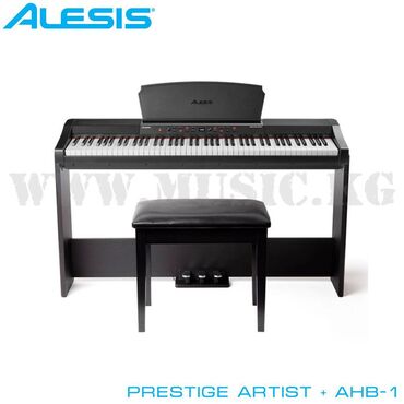 пианино ямаха: Цифровое фортепиано alesis prestige artist + ahb-1 bundle alesis