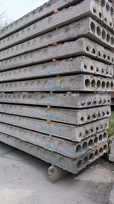 цементные плиты: ЖБИ плиты перекрытия (пустотные)один из крупнейших завода в
