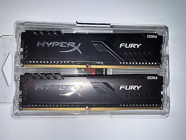 Оперативная память (RAM) для ПК, Б/у, Kingston Fury, 16 ГБ, DDR4, 2666 МГц