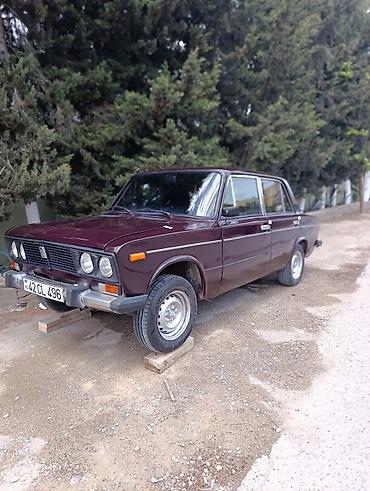 VAZ (LADA): VAZ 2106 sedan - Kuzov: 4 qapılı sedan, tünd albalı rəng - Mühərrik — 1