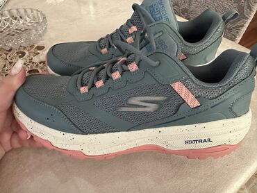 qadın bot: Skechers, Ölçü: 40, rəng - Mavi, Yeni