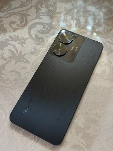 холодильник сатып алуу: Realme C55, Б/у, 128 ГБ, цвет - Черный, 2 SIM