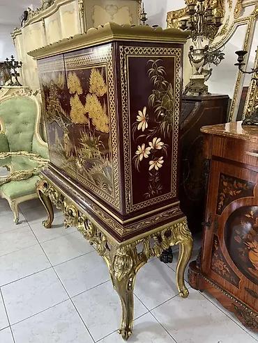 Stilske komode: Kineska komoda / bar za piće UNIKAT 🏯🍸 Odlično stanje. ✅ Širina: 133 — 14