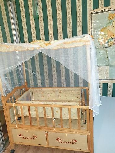 Детские односпальные кровати: Детская краватка с шатром — 1