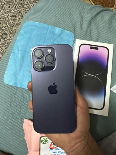 айфон 13 про макс бу цена в бишкеке: IPhone 14 Pro, 512 ГБ, Deep Purple, Коробка