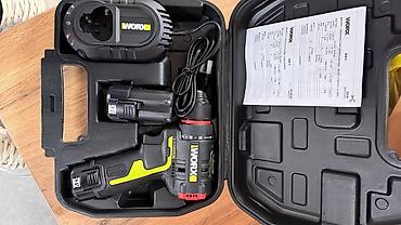 Электр шаймандары: Аккумуляторная дрель-шуруповерт WORX WU130X (12V, бесщеточная) — 1