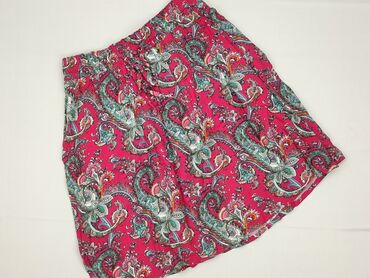 Spódnica damska w kolorze fuksji z wzorem paisley to żywy i stylowy