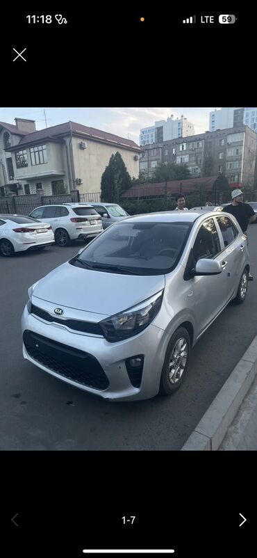 рассрочка авто без первоначального взноса: Kia Morning: 2018 г., 1 л, Автоматтык, Бензин, Хетчбек