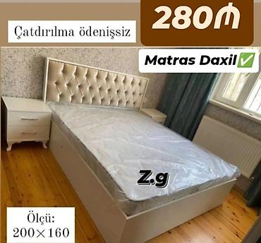 matras taxt: *Yeni ✨ _Taxt_ __Çarpayı_ 280Azn* 🔹İstehsal Rusiya Laminat 18/lik — 1