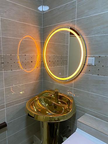 Душевые перегородки и ограждения: Принимаем на заказ: зеркальные панно любой сложности и дизайна зеркала — 16