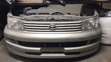 ноускаты: Алдыңкы Бампер Toyota 1999 г., Колдонулган, түсү - Күмүш, Оригинал