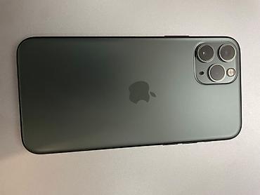 Apple iPhone: IPhone 11 Pro, Б/у, 64 ГБ, Matte Midnight Green, Зарядное устройство, 76 % — 13