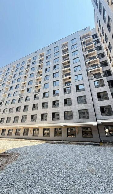 продаётся квартира в токмаке: 1 комната, 42 м², Элитка, 2 этаж, ПСО (под самоотделку)