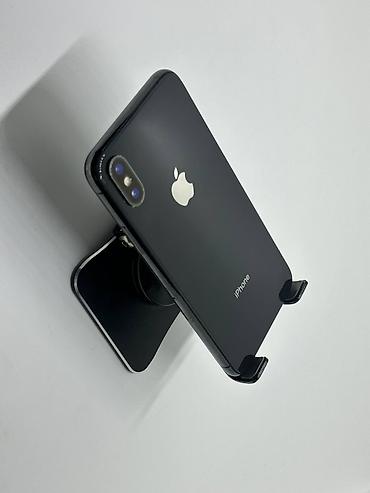 galaxy fold 4: IPhone X, Б/у, 256 ГБ, Черный, Защитное стекло, Чехол, 100 % — 5