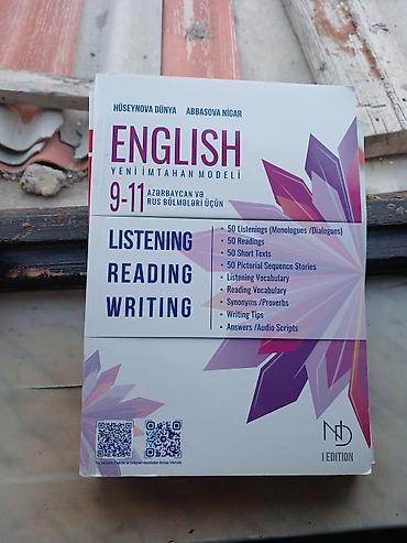 ted kimi danış kitabı pdf: Məhsul: “English – Yeni İmtahan Modeli (9–11)” hazırlıq kitabı təzədi — 1