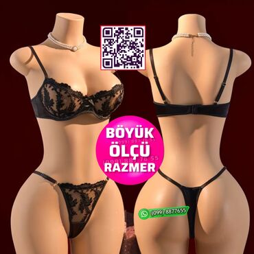 женские кружевные трусики: Dəst iç geyim 2025 🔻 Təzə eti̇ketkali ori̇gi̇nal satıcı xanımdır