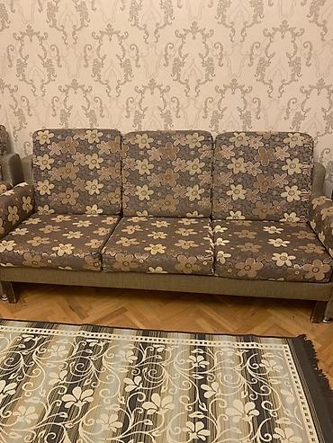 İşlənmiş, Divan-kravat, 2 kreslo, Bazasız, Açılan lalafo.az -da İşlənmiş, Divan-kravat, 2 kreslo, Bazasız, Açılan