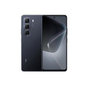 tecno spark 10 цена в бишкеке: Infinix HOT 50, Б/у, 256 ГБ, цвет - Черный, 2 SIM