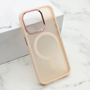 afro pundja: Futrola SILKY MAGSAFE za iPhone 15 Pro (6.1) pink. Uz brzu dostavu i — 1