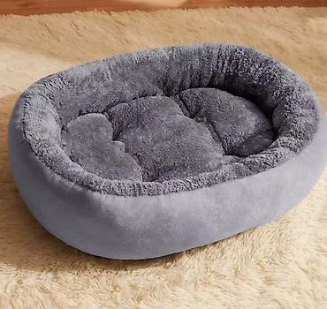 лежанка: Мягкая овальная лежанка для кошек и небольших собак.50*40 - Форма — 1
