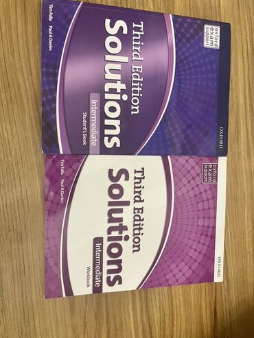İngilis dili: Məhsul: Oxford University Press – Solutions Third Edition