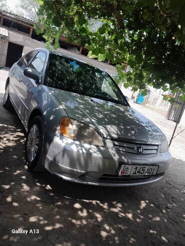 автокредит на бу авто бишкек: Honda Civic: 2002 г., 1.7 л, Механика, Бензин, Седан