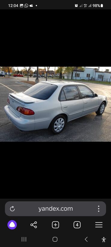 запчасти машина: Бензиновый мотор Toyota 2001 г., 1.8 л, Б/у, Оригинал, Япония