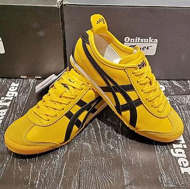 krosovkalar: Onitsuka Tiger Mexico 66 🟡 Rəng: Sarı/Qara 📦 Yeni, qutuda 👟 Rahat və — 2