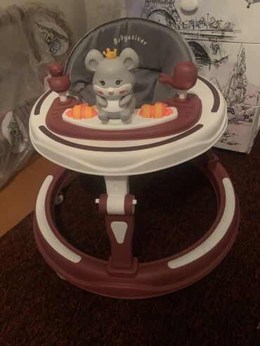 пикачу игрушка бишкек: Детские ходунки Babywalker, выполненные в бело-бордовых тонах