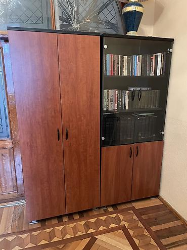 Ofis dəst mebeli: Ofis Mebel Dəsti - TƏCİLİ SATILIR Daxildir: - Rəhbər masası (1 ədəd) — 8