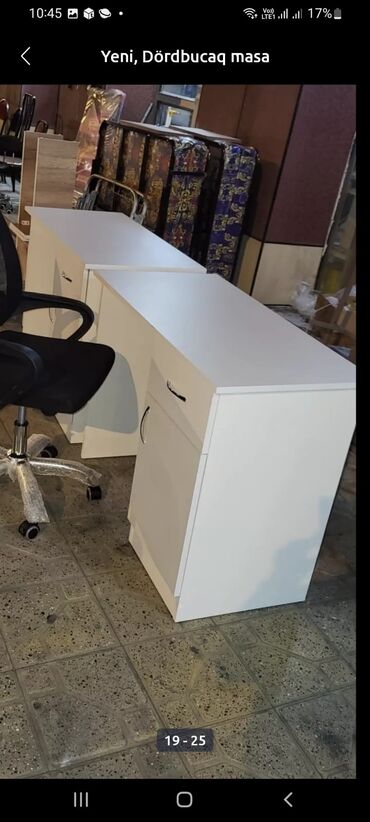 Uşaq masaları: Oğlan və qız üçün, Yeni, Siyirməsiz, Parta, Stulsuz — 30