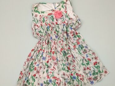 kremowe sukienki na wesele: Dress, H&M, 4-5 years, 104-110 cm, condition - Good