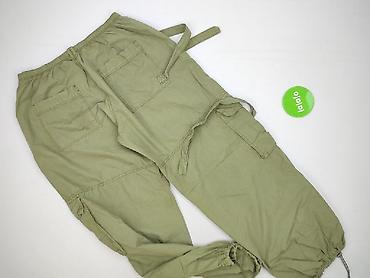 moro cargo: Bershka, Spodnie cargo damskie, rozmiar L — 3