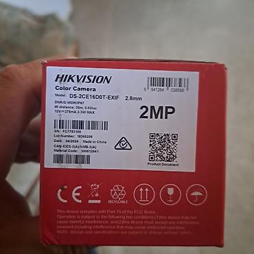 Foto və videokameralar: Hikvision video-müşahidə avadanlıqları paketi - Kamera: Hikvision — 2