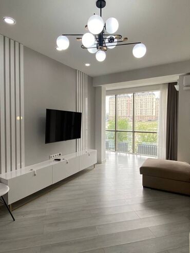 Долгосрочная аренда квартир: 2 комнаты, 78 м², Элитка, 3 этаж, Евроремонт