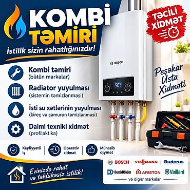 sumqayitda xadimə 2026: Kombilərin təmiri, və yuyulması, xırdalan Hər növ kombilərin təmiri və — 2