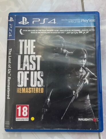 ps4 oyunlar satilir: Last of us remastered ela veziyetde