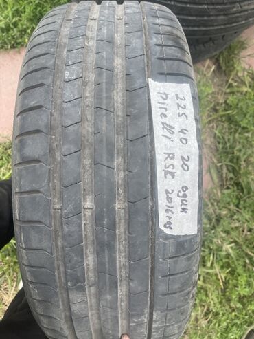 порше каен: Шиналар 225 / 40 / R 20, Жай, Колдонулган, 1 даана, Жеңил унаалар, Pirelli