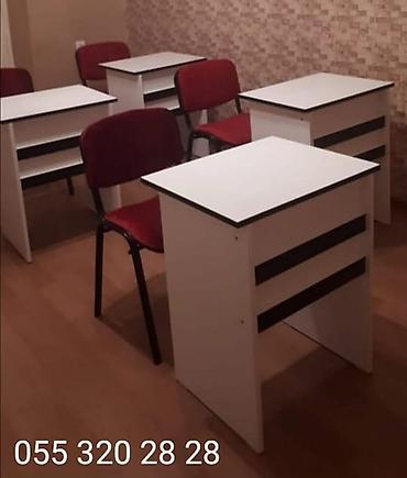 Ofis mebeli: Ofis və tədris ücün masalar oclərdən aslı olmayaraq hə bir madel — 6