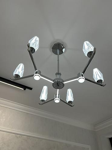 Led Çılçıraq, 4 və daha çox lampa, Metal