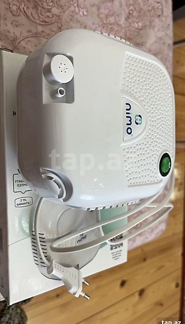nebulizer: Nimo kompresörlü kompakt mini nebülizator Model: HNK-NBL-MN Yenidir — 2