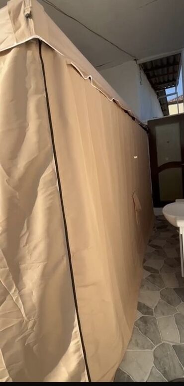 Naveslər, markizlər: Bağ/veranda üçün qapalı çardaq (pavilon) - Rəng: bej - Dördbucaqlı — 4