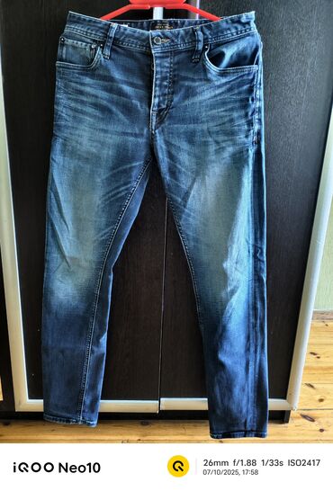 Şalvarlar: Yarım klassik Şalvar, Zara, rəng - Göy — 4