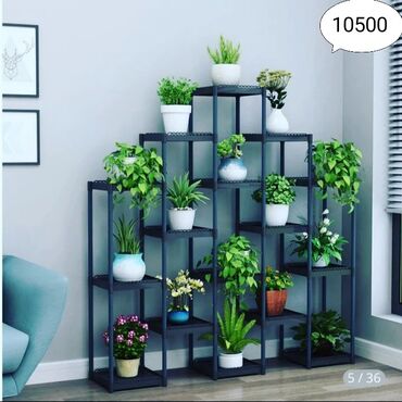 Полки для цветов: Лофт стиле, полка, стеллаж, подставки для цветов для книги, стол — 28