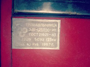 Elektrik manqallar: Qorizontal manqal, Termostat ilə, İşlənmiş — 3