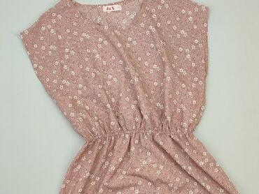 elegancka sukienki pudrowy róż: Dress, L (EU 40), condition - Good