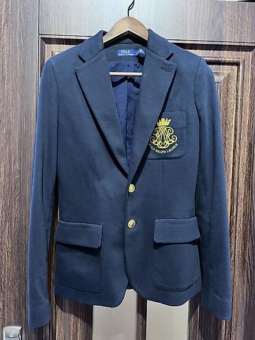 Мужская одежда: Пиджак, Однотонный, Ralph Lauren, S — 1