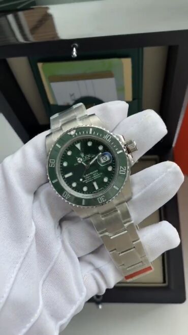 швейцарские часы фирменные: Rolex Submariner 3135 ️Премиум качество ️Диаметр 40 мм ️Сапфировое