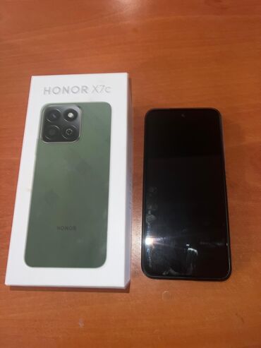 телефон флай тв: Honor X7, 128 GB, rəng - Qara, Barmaq izi, Face ID