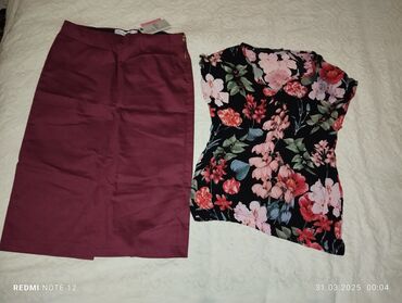 Ətəklər: Midi Ətək, Abercrombie & Fitch, Pambıq, L — 3